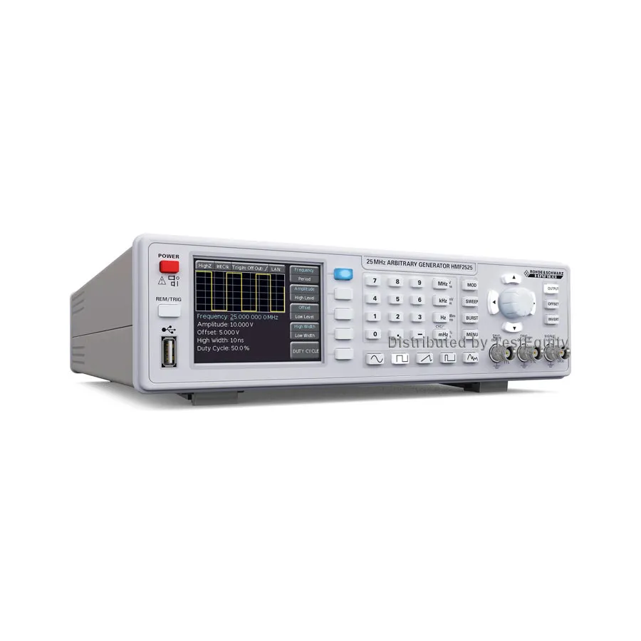 Générateur de fonction et de forme d'onde arbitraire Rohde & Schwarz HMF2525
