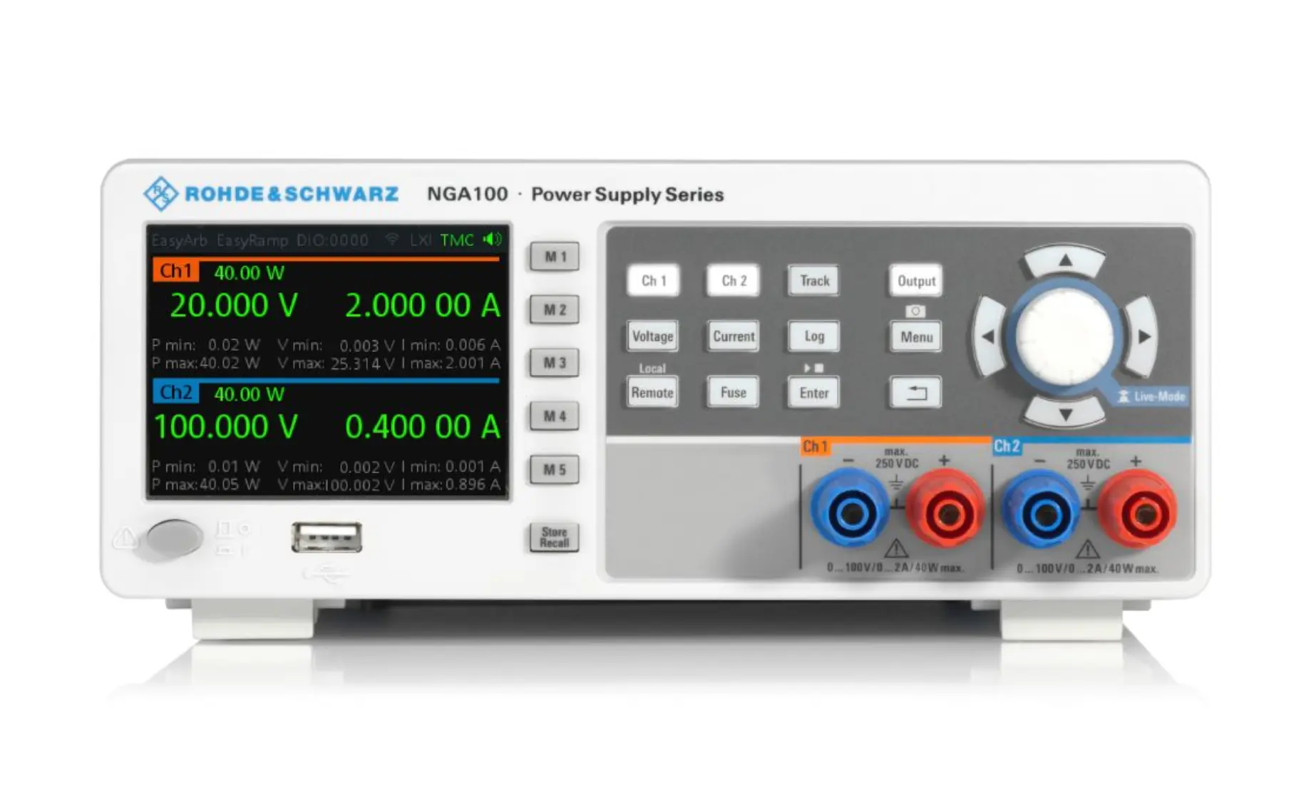 Alimentation CC Rohde & Schwarz NGA142COMB