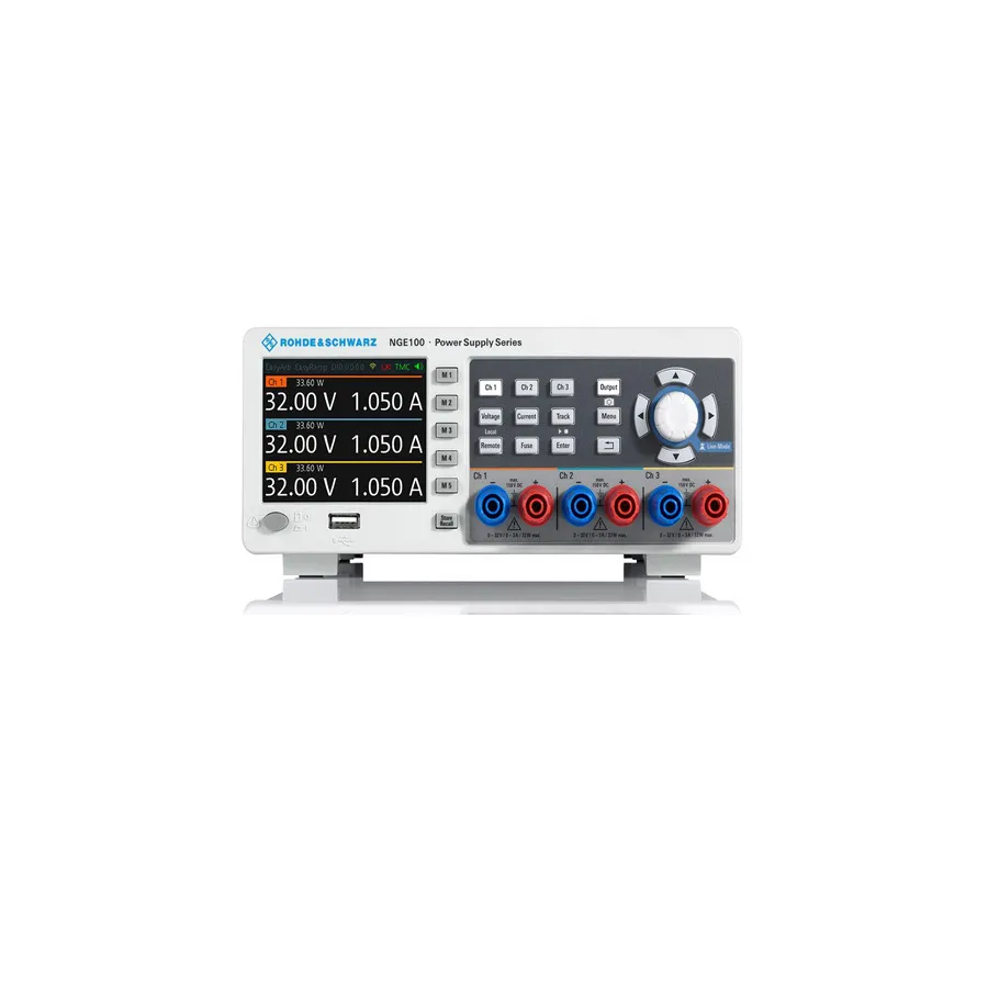 Rohde & Schwarz NGE103B Alimentation CC Triple Sortie - Pack Complet