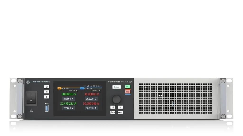 Bloc d'alimentation continu Rohde & Schwarz NGT3621