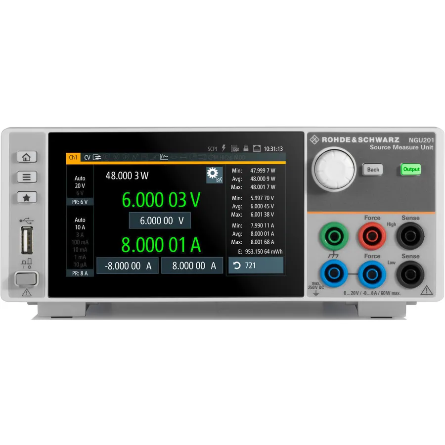 Unité source-mesure Rohde & Schwarz NGU201