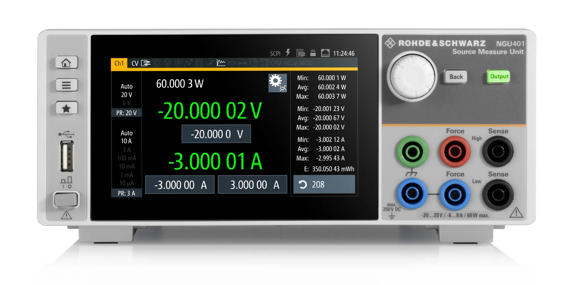 Unité source-mesure Rohde & Schwarz NGU401