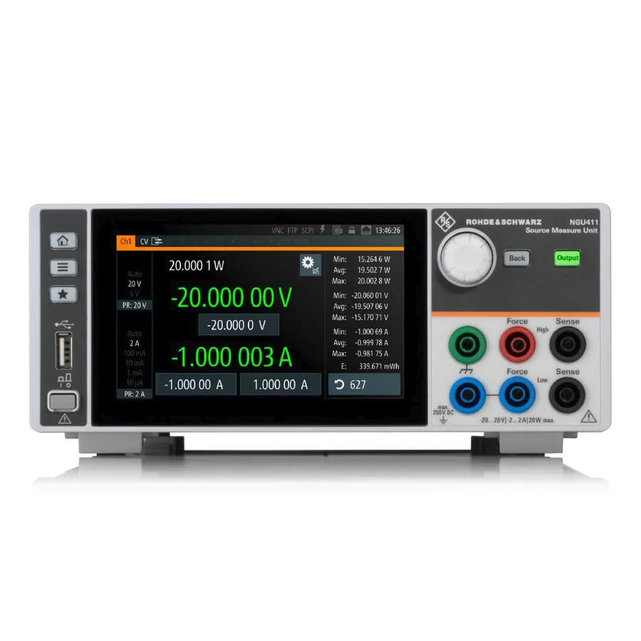 Unité de source et mesure Rohde & Schwarz NGU411-G