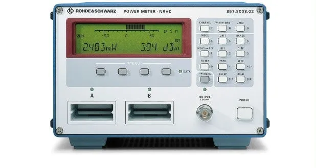 Puissance mètre Rohde & Schwarz NRVD dual-canal