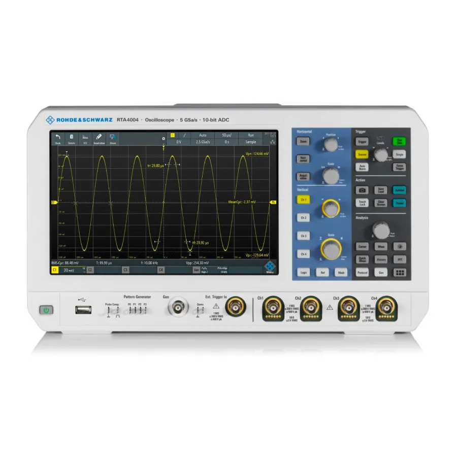 Oscilloscope Numérique Rohde & Schwarz RTA4K-104M