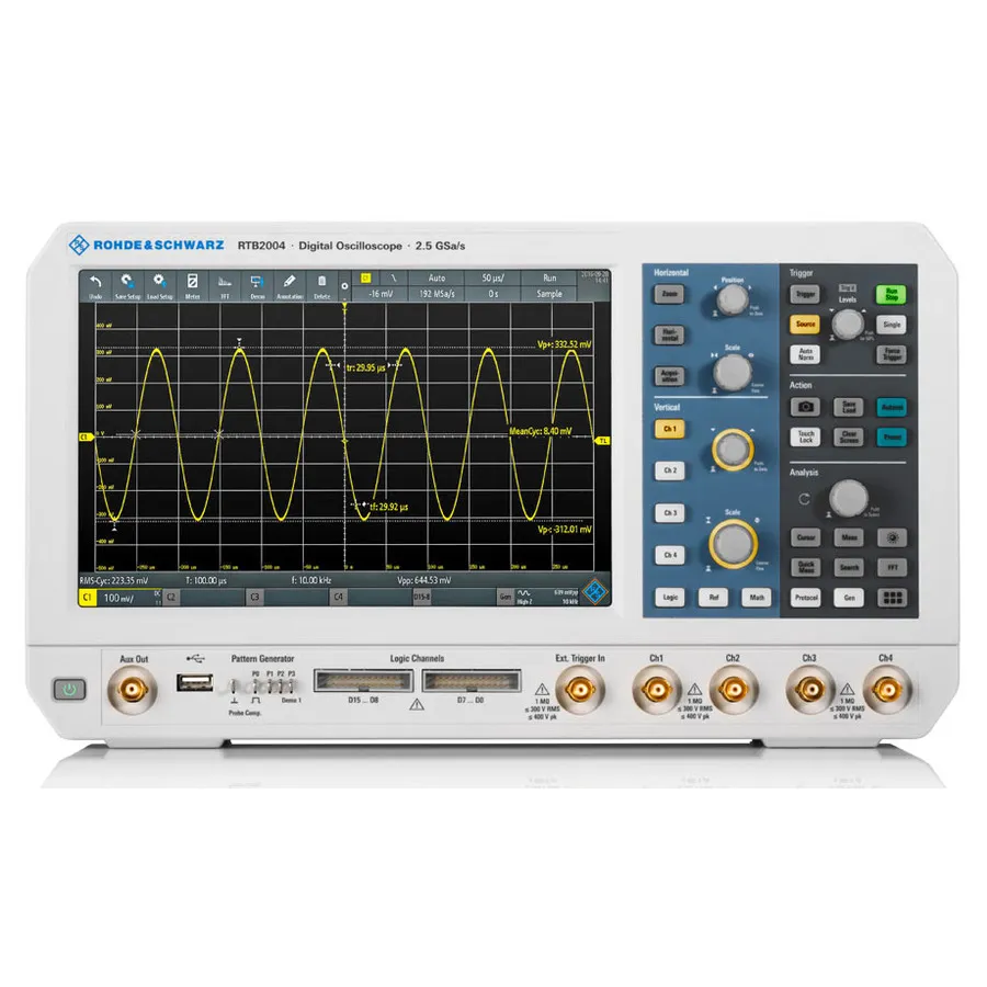 Oscilloscope numérique Rohde & Schwarz RTB2004EDU