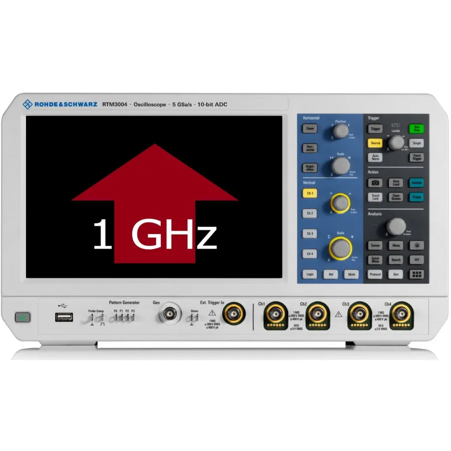Licence logicielle de mise à niveau de bande passante 1GHz Rohde & Schwarz RTM-B2410