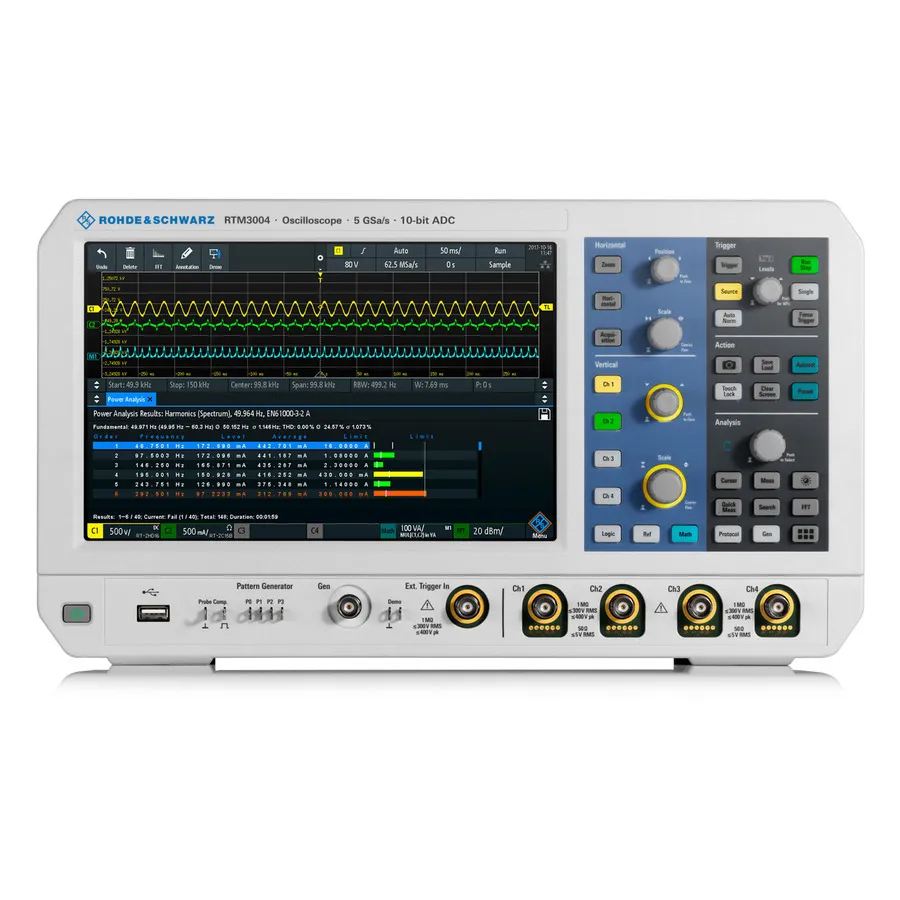 Oscilloscope Numérique Rohde & Schwarz RTM-BNDL