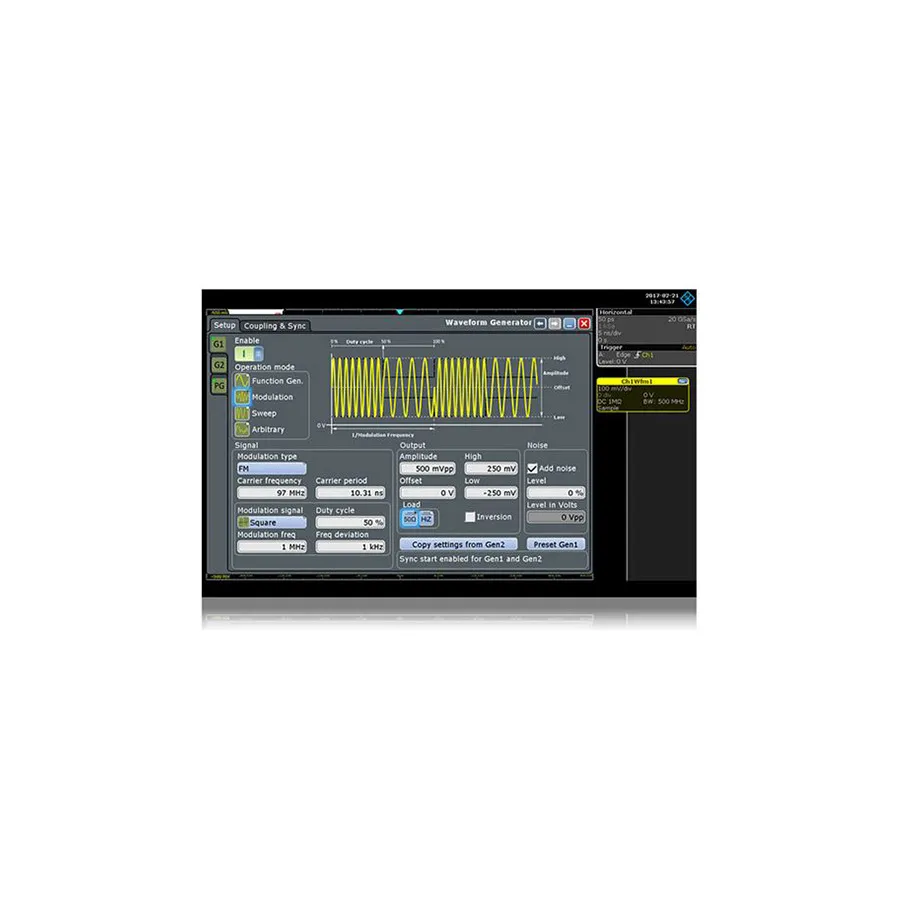 Rohde & Schwarz RTO-B6 – Générateur de formes d'onde arbitraires