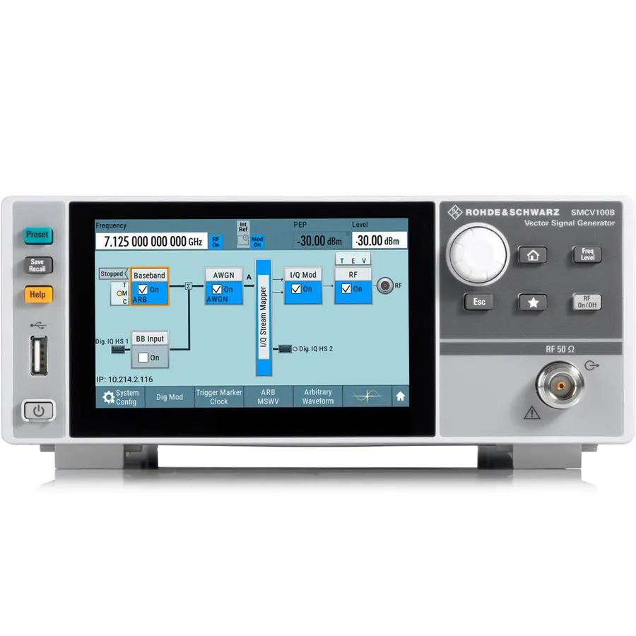 Rohde & Schwarz SMCV100BP1 Générateur de signal vectoriel