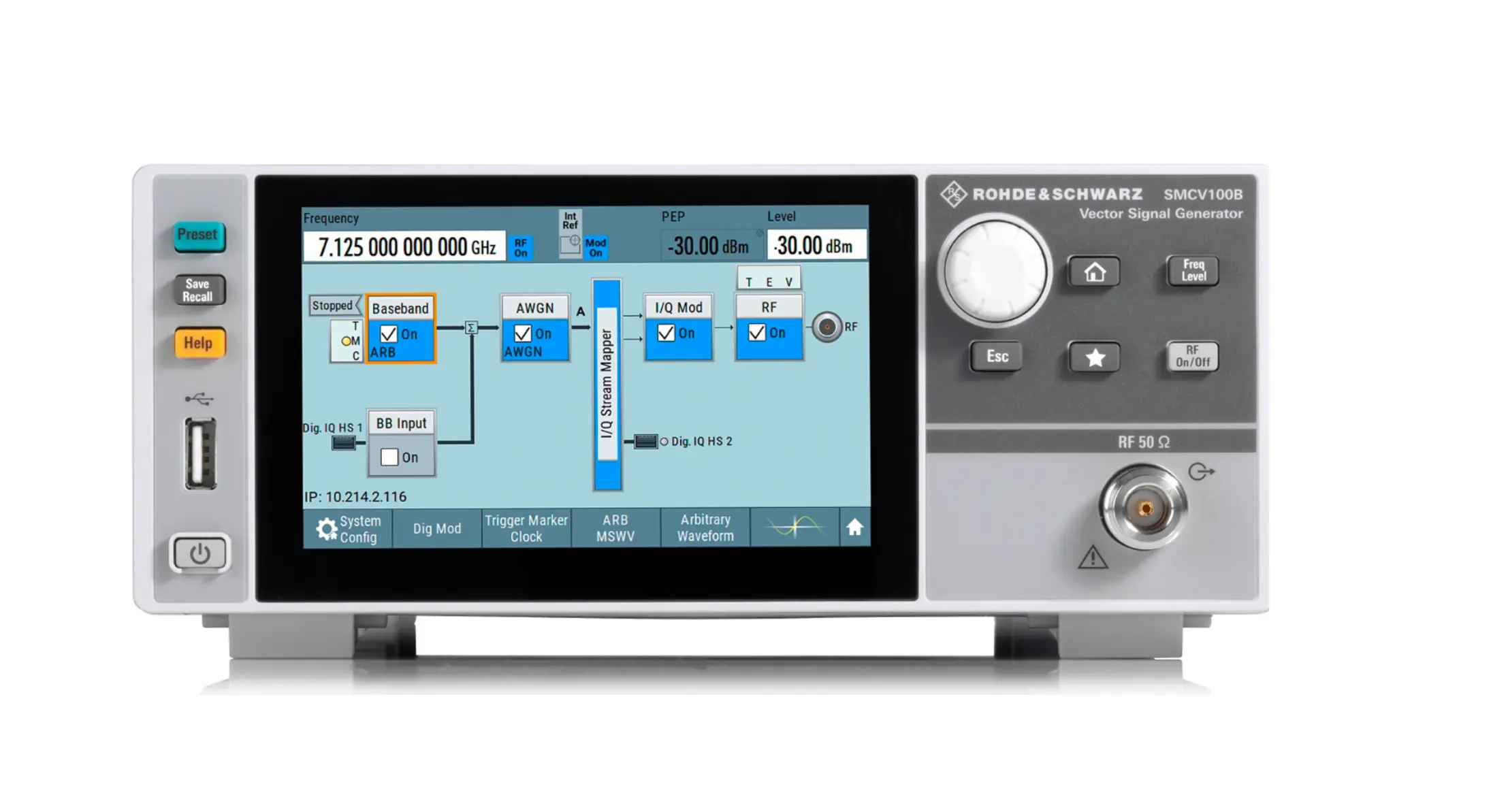 Rohde & Schwarz SMCV100BP2 Générateur de signal vectoriel