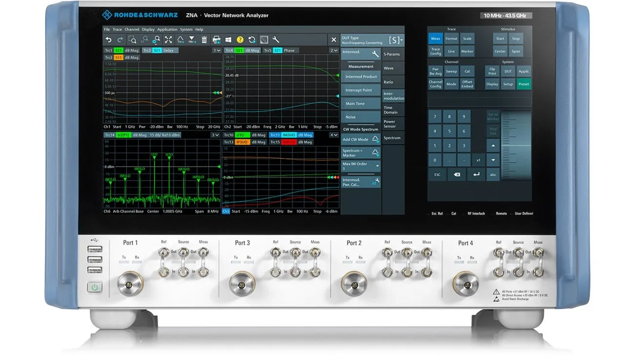 Analyseur de réseau vectoriel Rohde & Schwarz ZNA67