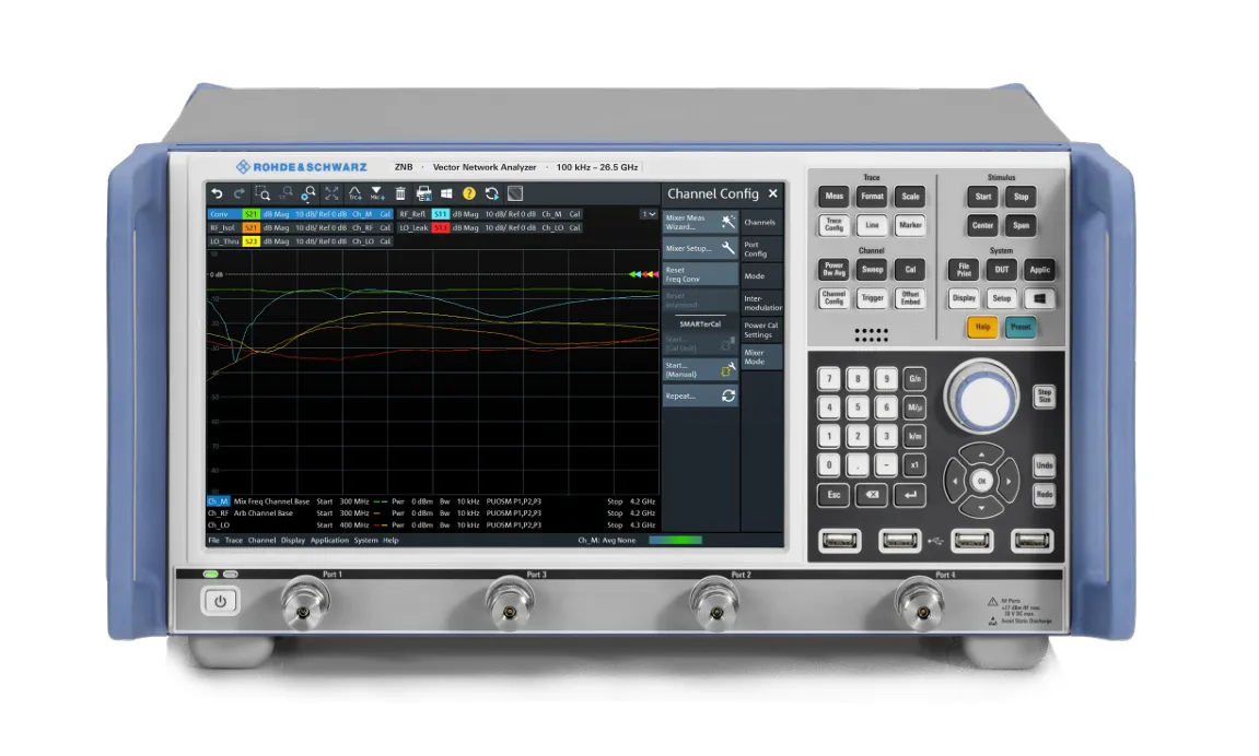 Analyseur de réseau Rohde & Schwarz ZNB26 (4 ports)