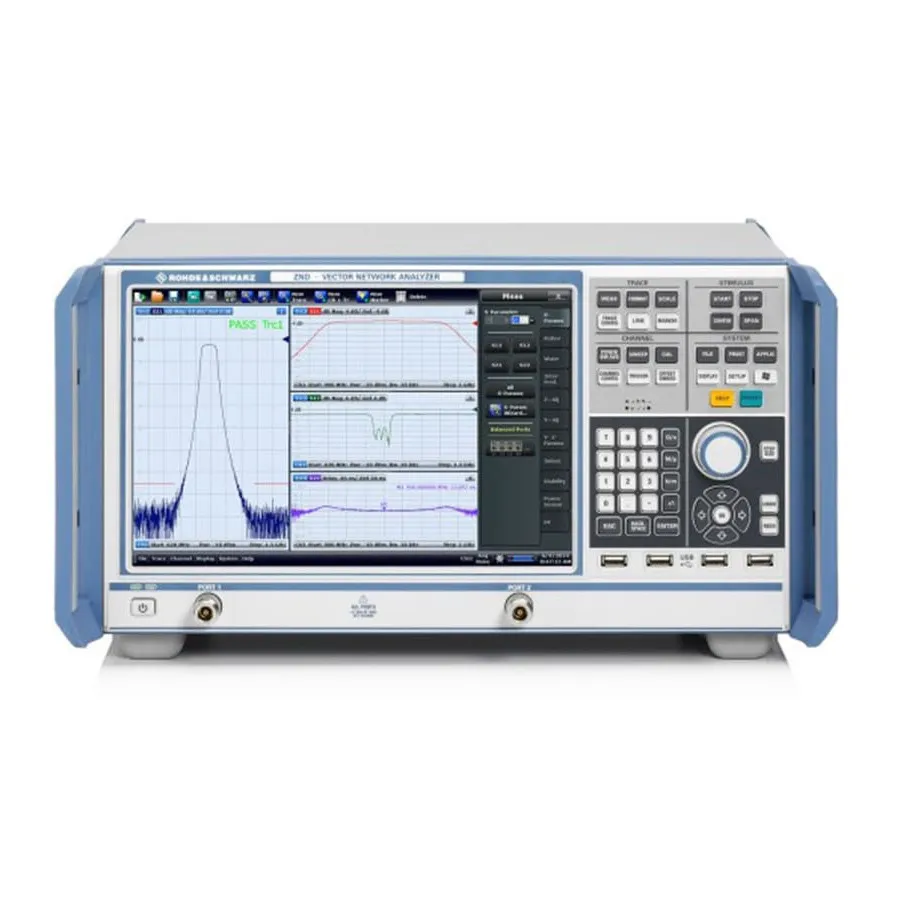 Analyseur de réseau vectoriel Rohde & Schwarz ZND
