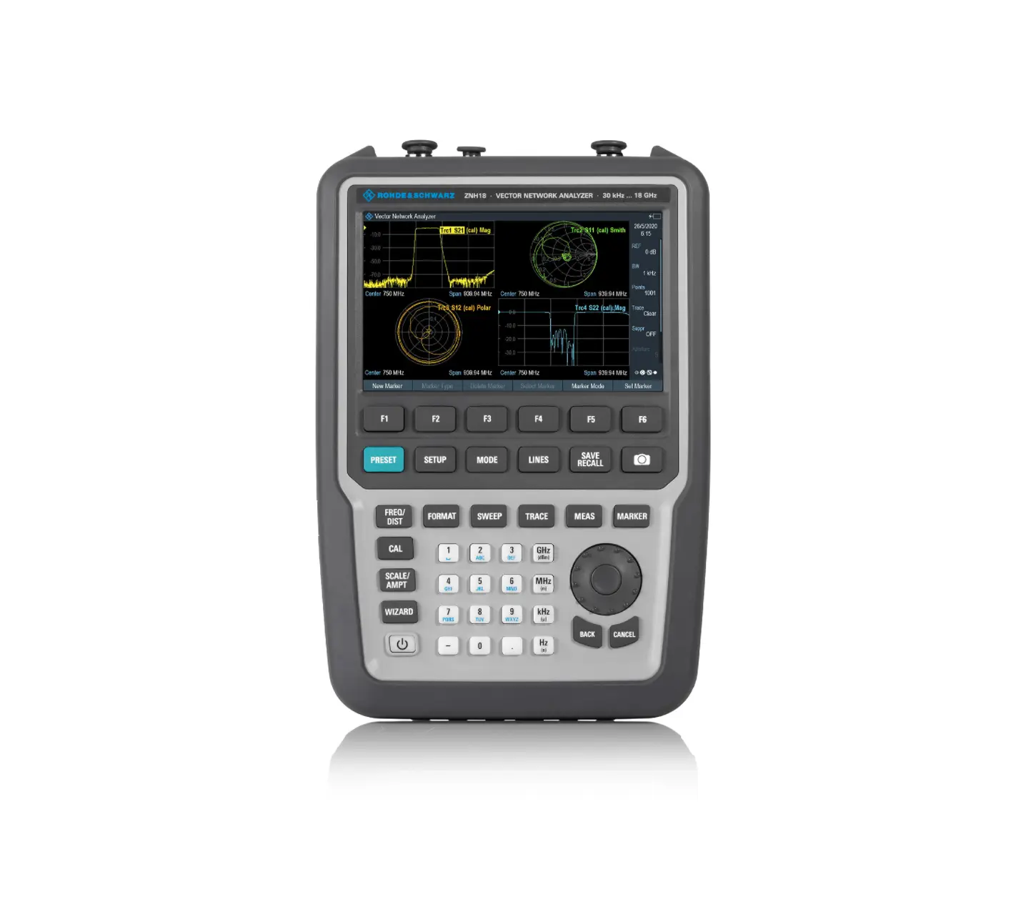 Analyseur de réseau vectoriel portatif Rohde & Schwarz ZNH18