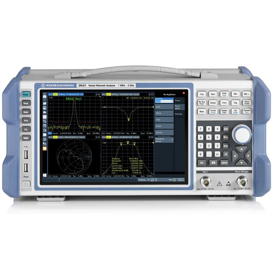 Package analyseur vectoriel de réseau Rohde & Schwarz ZNLE3-COM