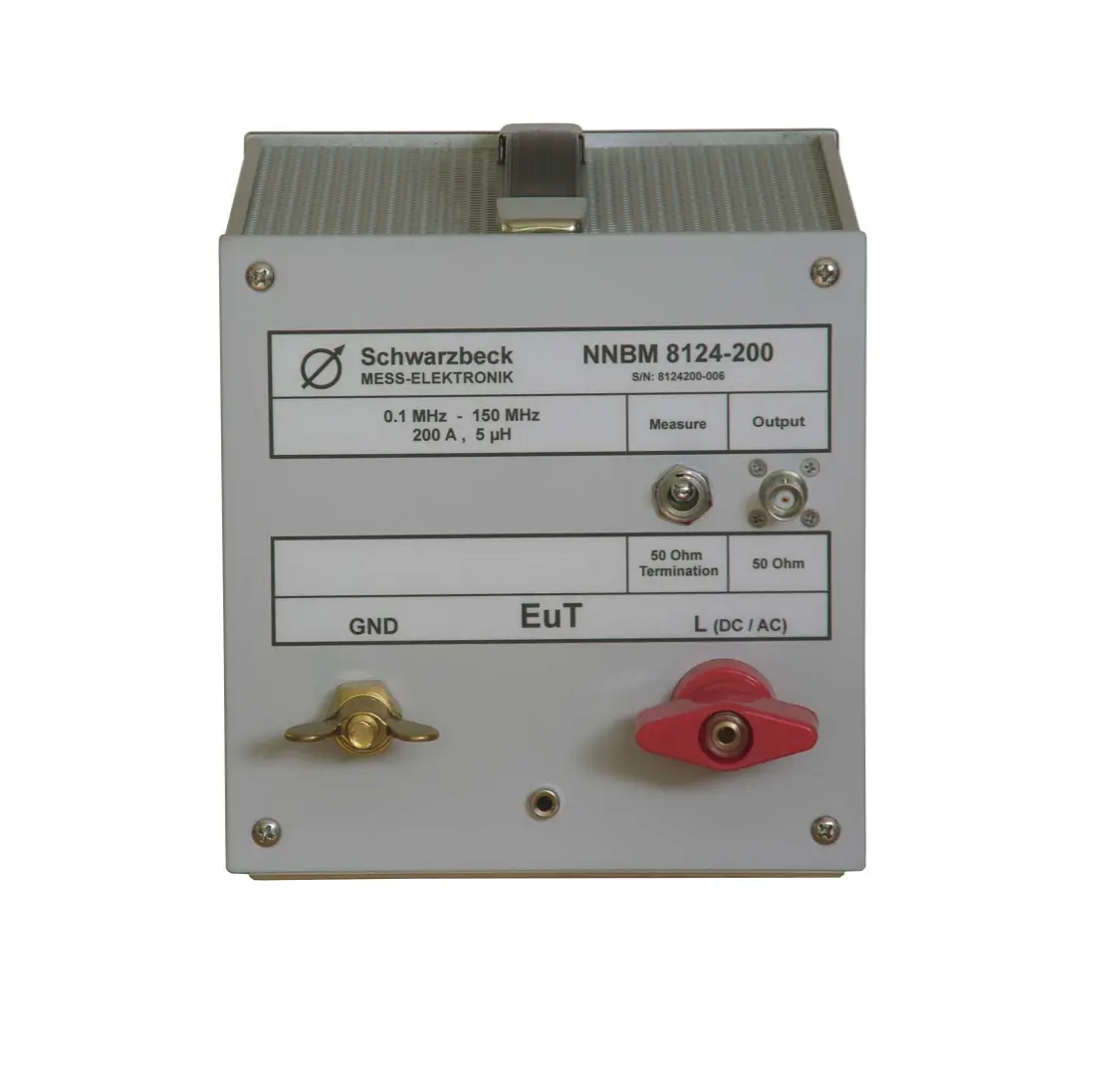 Réseau artificiel Schwarzbeck NNBM 8124-200 Automotive LISN