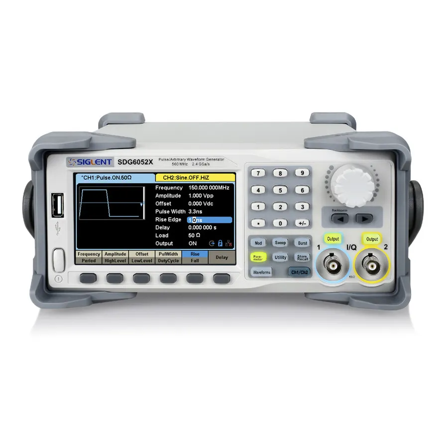 Siglent SDG6022X 200MHz générateur de pulse/forme d'onde arbitraire double canal