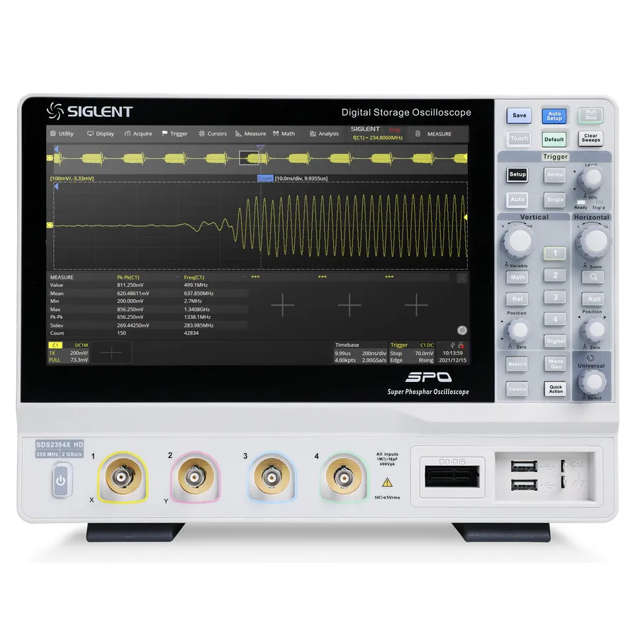 Oscilloscope numérique Siglent SDS2354X HD