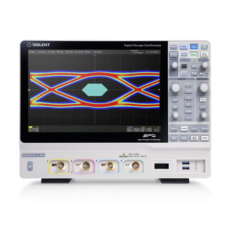 Oscilloscope numérique Siglent SDS6204A