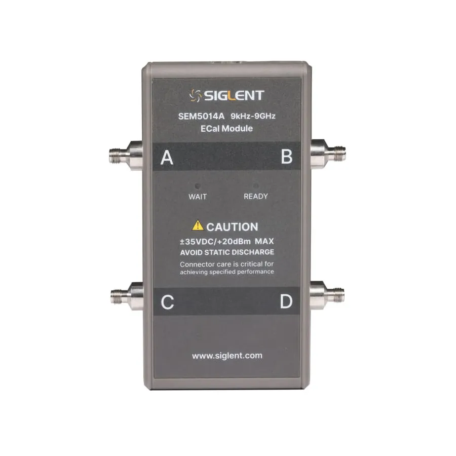 Module d'étalonnage électronique Siglent SEM5014A