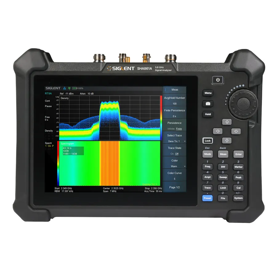 Analyseur de spectre portatif Siglent SHA861A