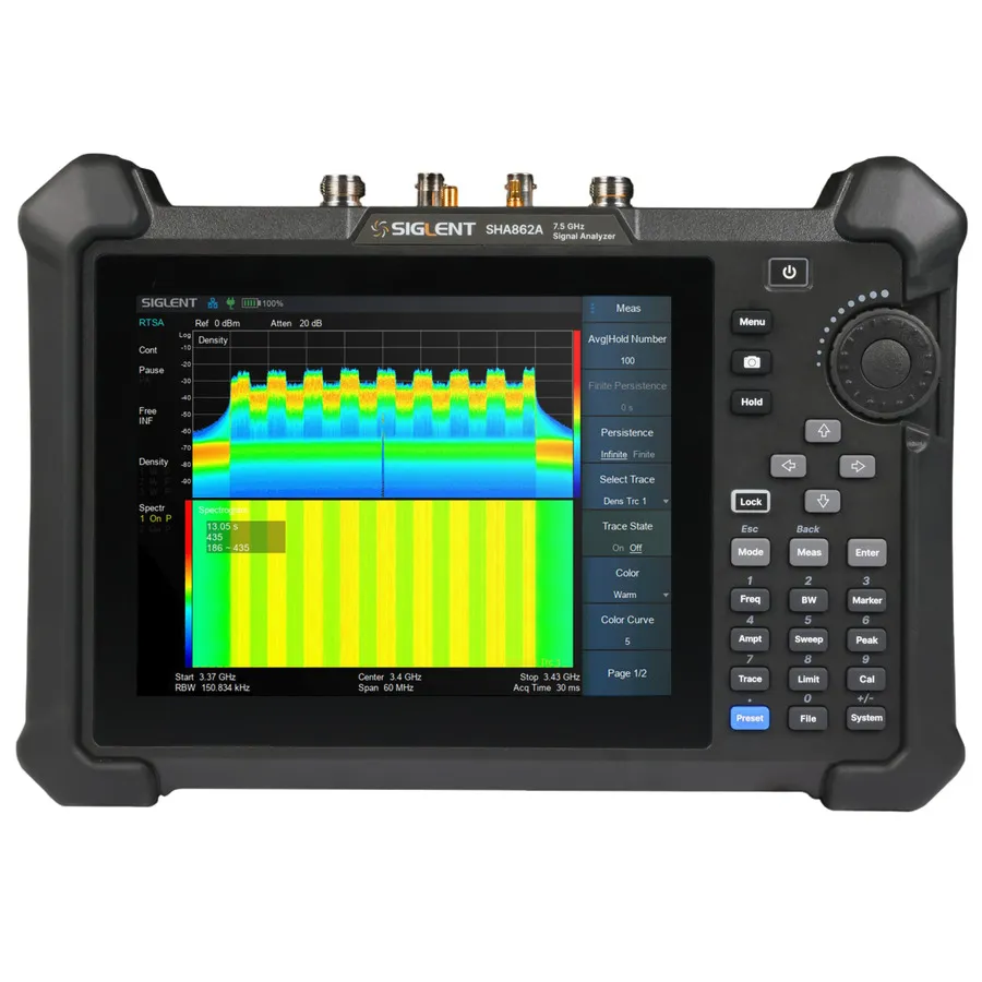 Analyseur de spectre portatif Siglent SHA862A