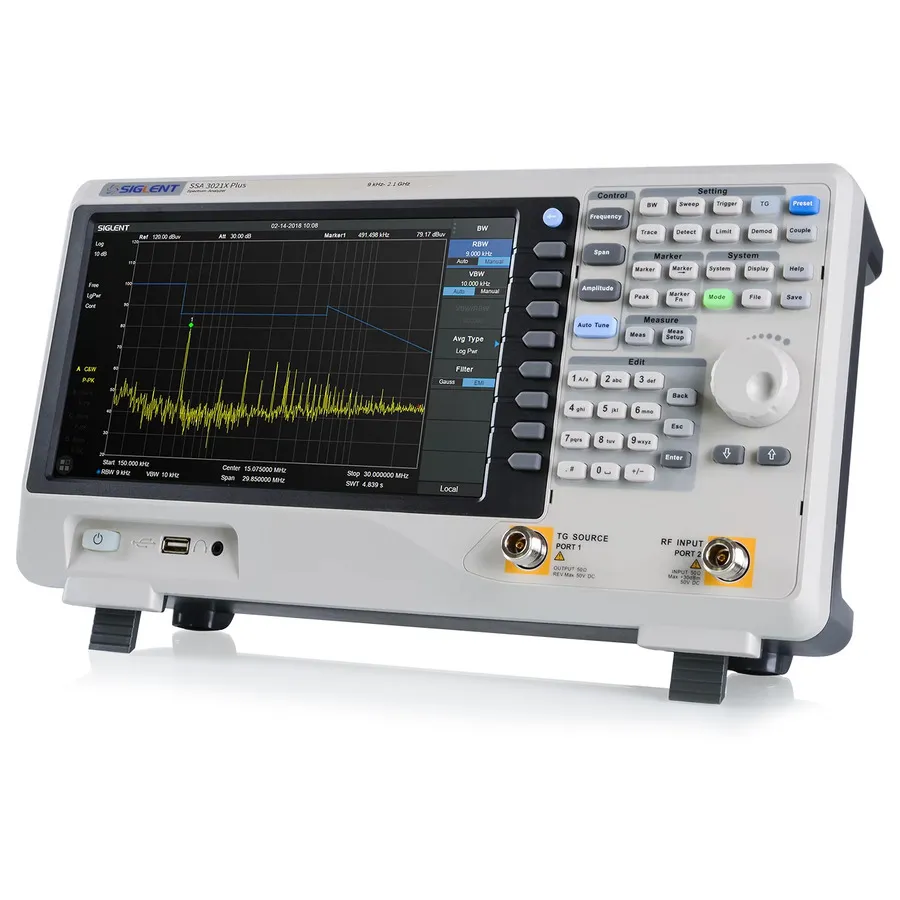 Analyseur de Spectre Siglent SSA3021X Plus