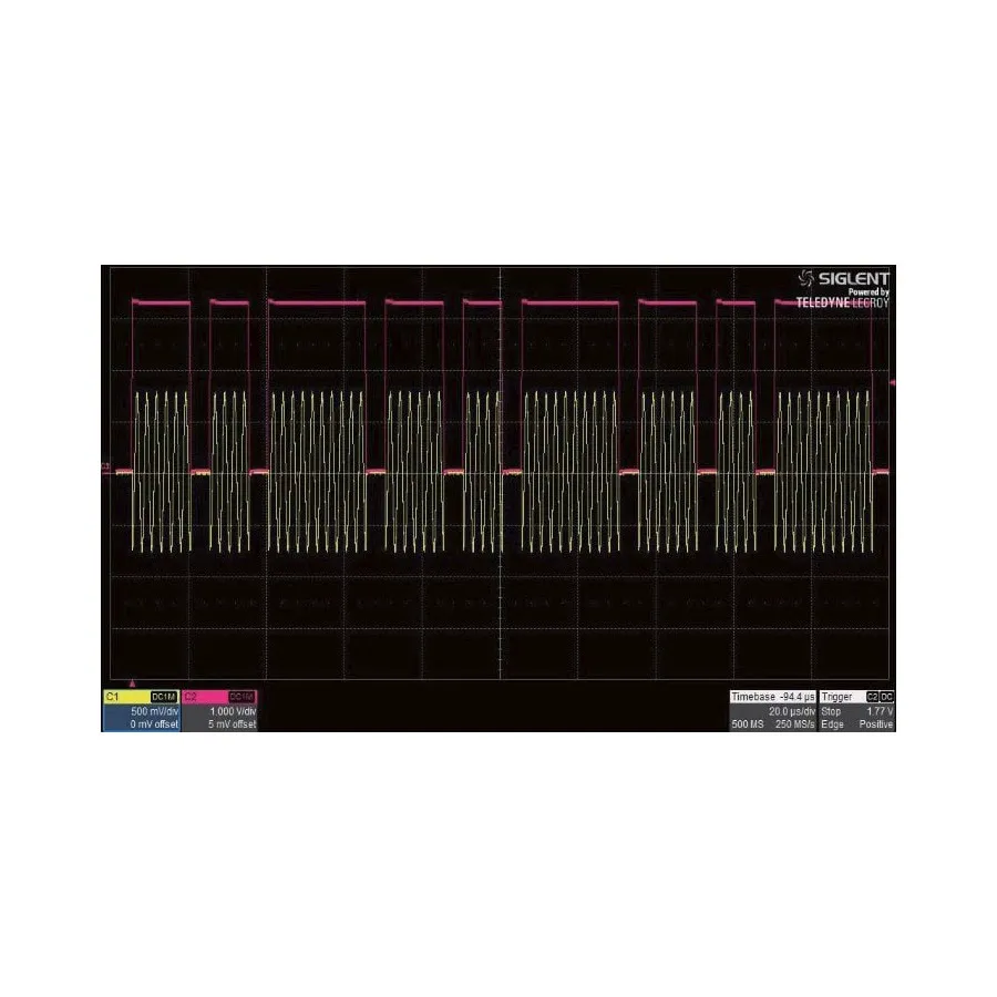 Option logicielle générateur de train d'impulsions Siglent SSG5000X-PT