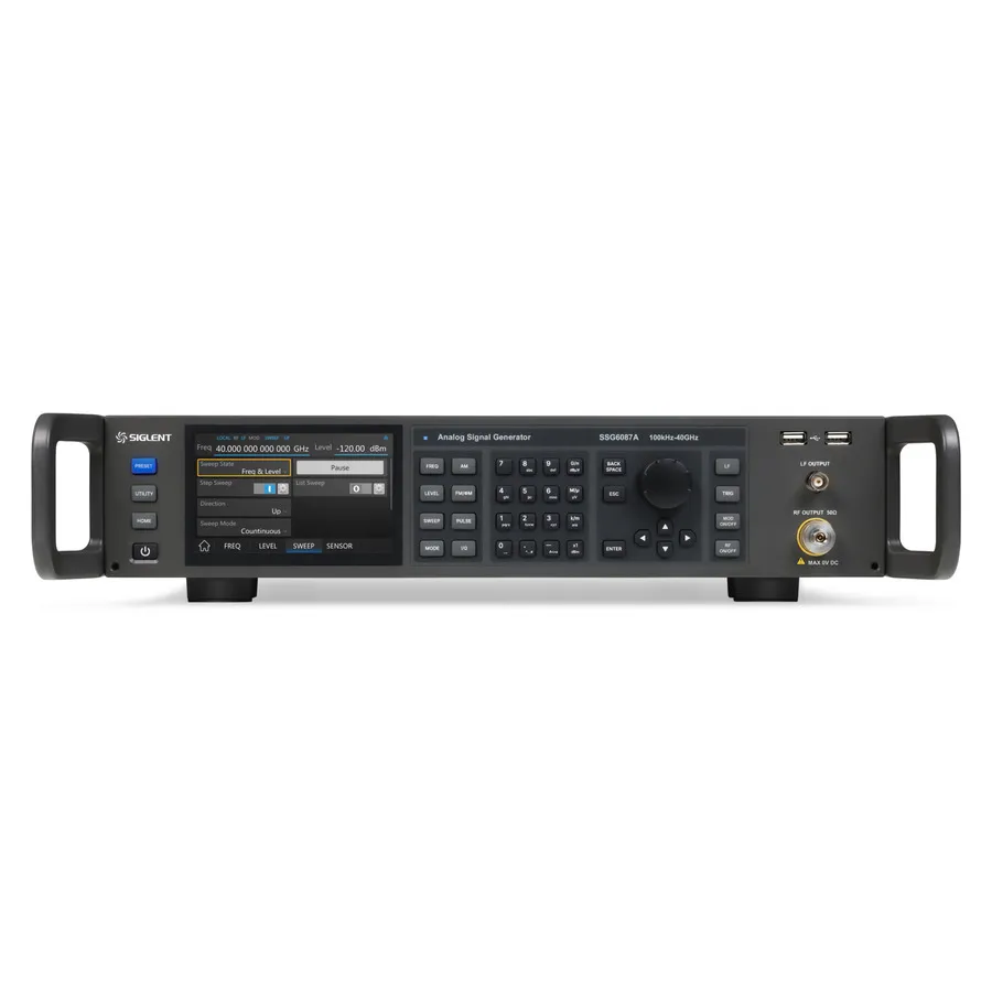 Générateur de signaux analogues microondes Siglent SSG6087A