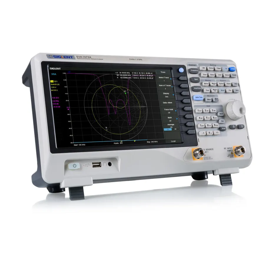 Siglent SVA1015X Analyseur de spectre et analyseur de réseau vectoriel