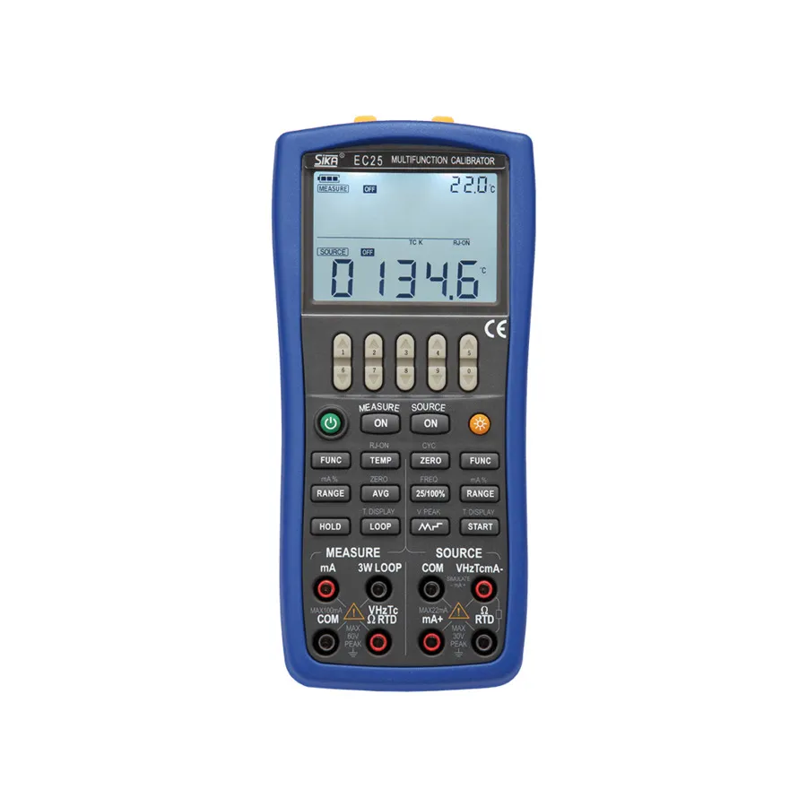 Simulateur Multifonction Sika USA EME8VCEC025000 pour RTD et Thermocouple