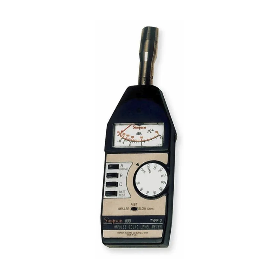 Système de Mesure du Niveau Sonore Simpson Electric 40004
