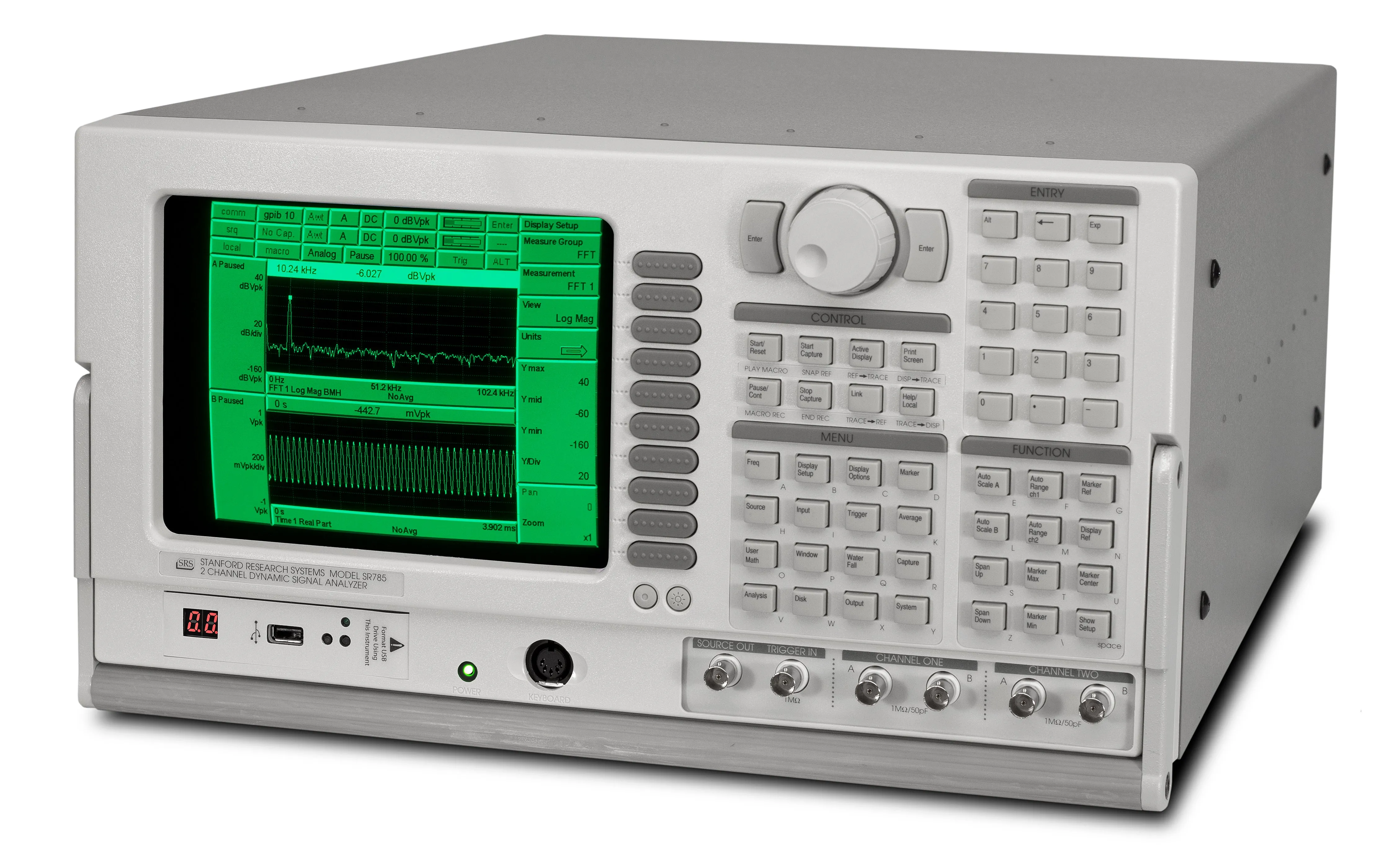 Analyseur de signal dynamique Stanford SR785
