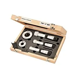 Ensemble d'alésomètre Starrett S78XTFZ, 2-4"