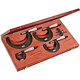 Ensemble de micromètre extérieur Starrett ST436.1BXFLZ 0-4"