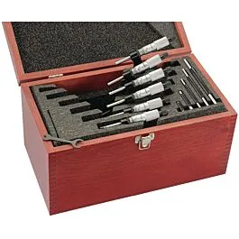 Ensemble de micromètre extérieur Starrett ST436.1CXRLZ 0-6"