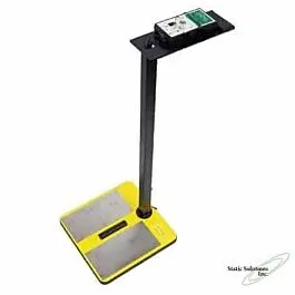 Testeur de bracelet antistatique et de mise à la terre au talon Static Solutions CT-8900