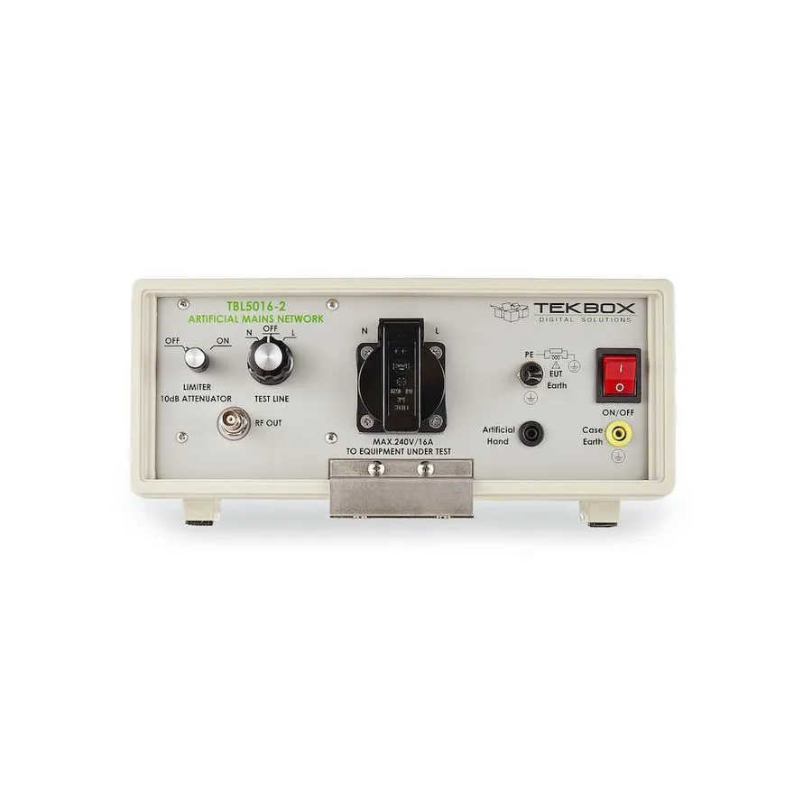 Réseau de stabilisation d'impédance de ligne TekBox TBL5016-3-US triphasé