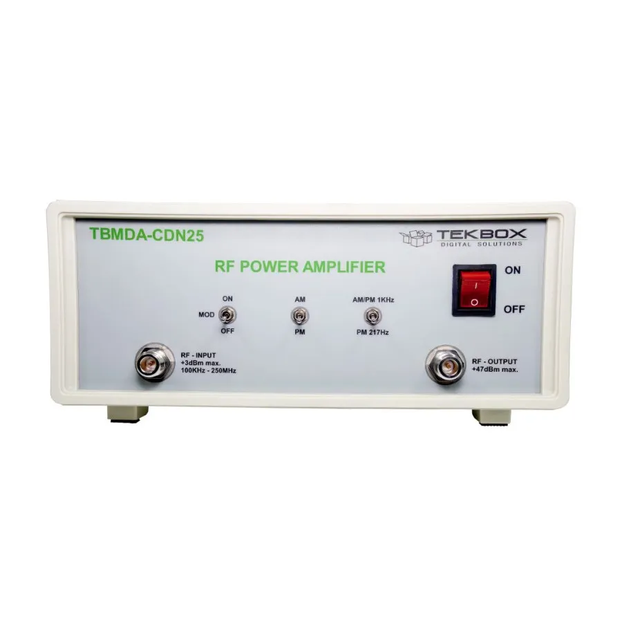 Amplificateur de Puissance Wideband Modulé TekBox TBMDA-CDN25
