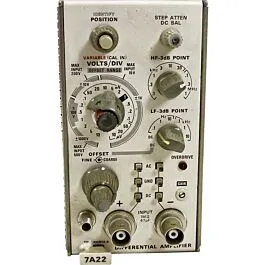 Amplificateur différentiel Tektronix 7A22