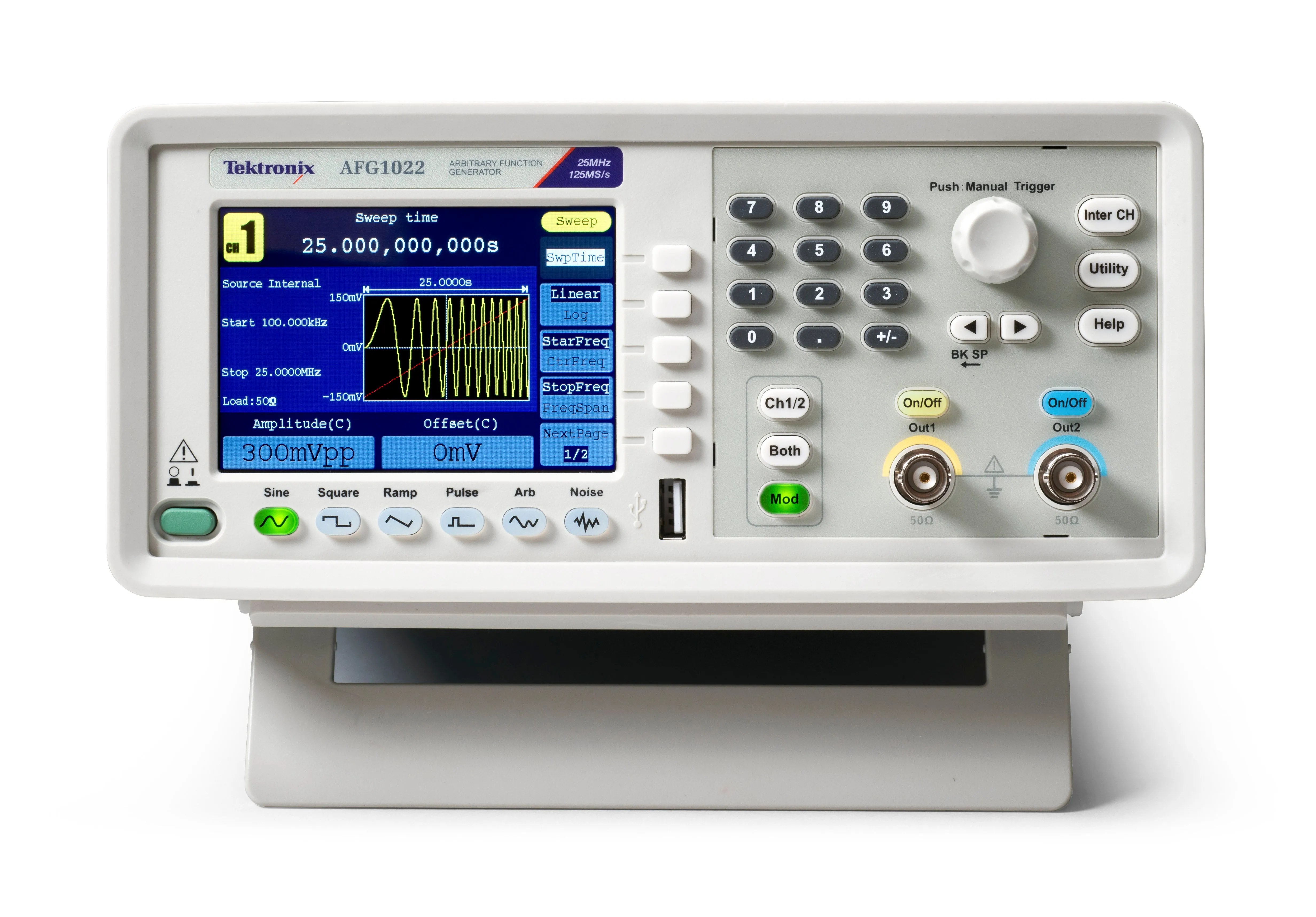 Tektronix AFG1022 Générateur de fonction arbitraire