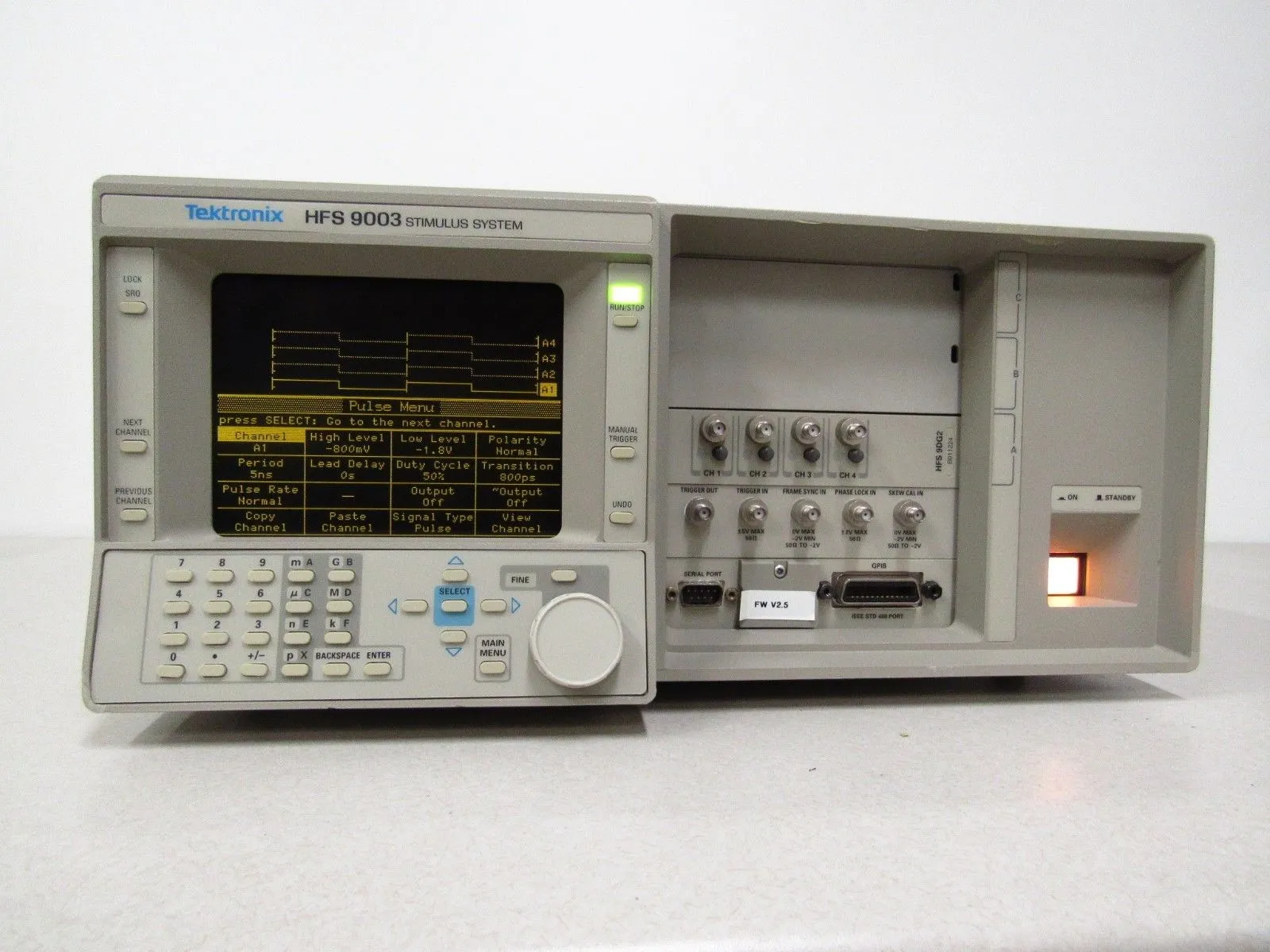 Testeur de taux d'erreur binaire Tektronix HFS-9003