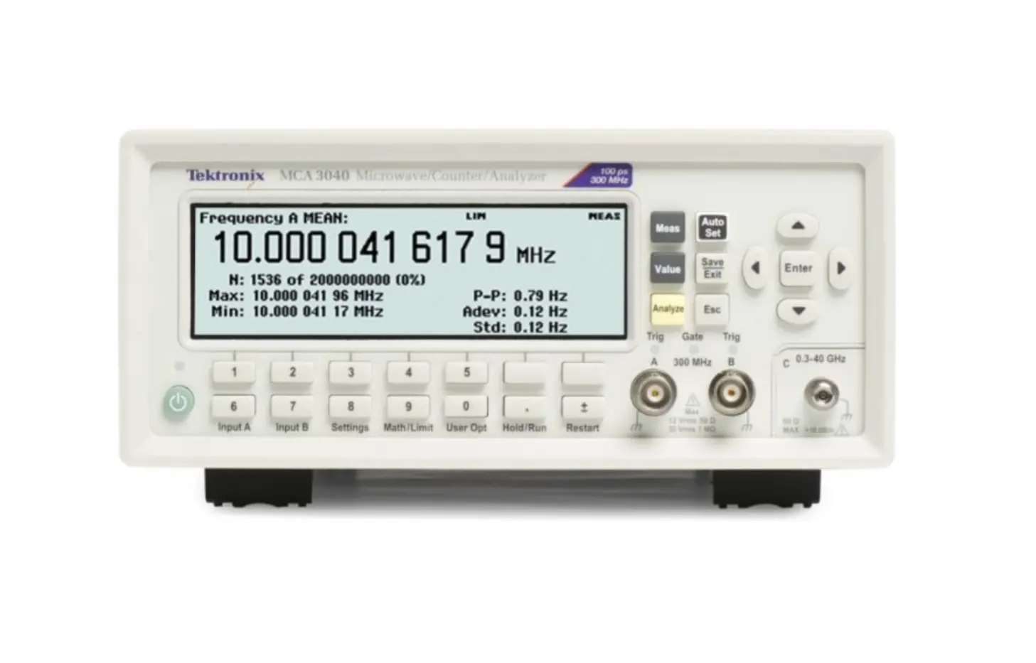 Analyseur de fréquence micro-ondes Tektronix MCA3027