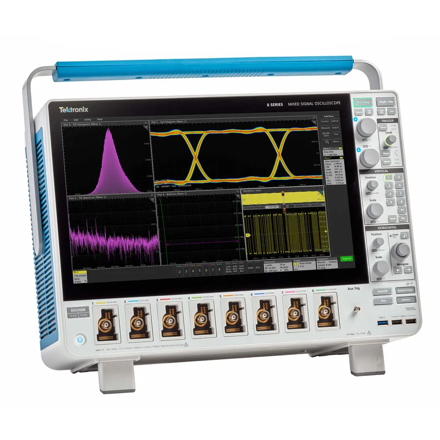 Oscilloscope à signaux mixtes Tektronix MSO68B-TAA 6-BW-8000