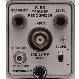Tête de reconnaissance de déclenchement Tektronix S53
