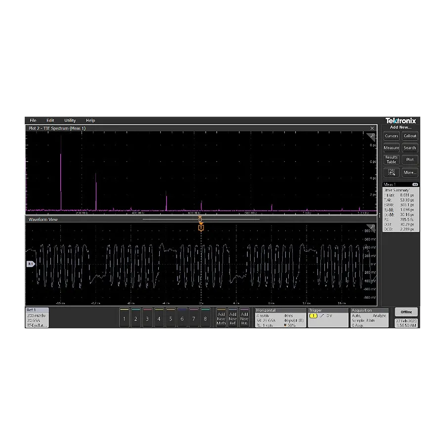 Licence logicielle aérospatiale et défense Tektronix TEKSCOPE-PRO-MIL