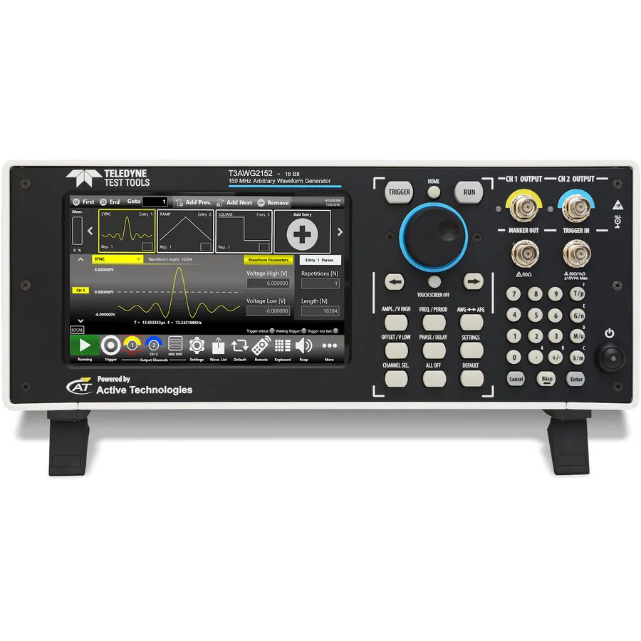 Générateur de Fonctions Arbitraires Teledyne LeCroy T3AWG2152
