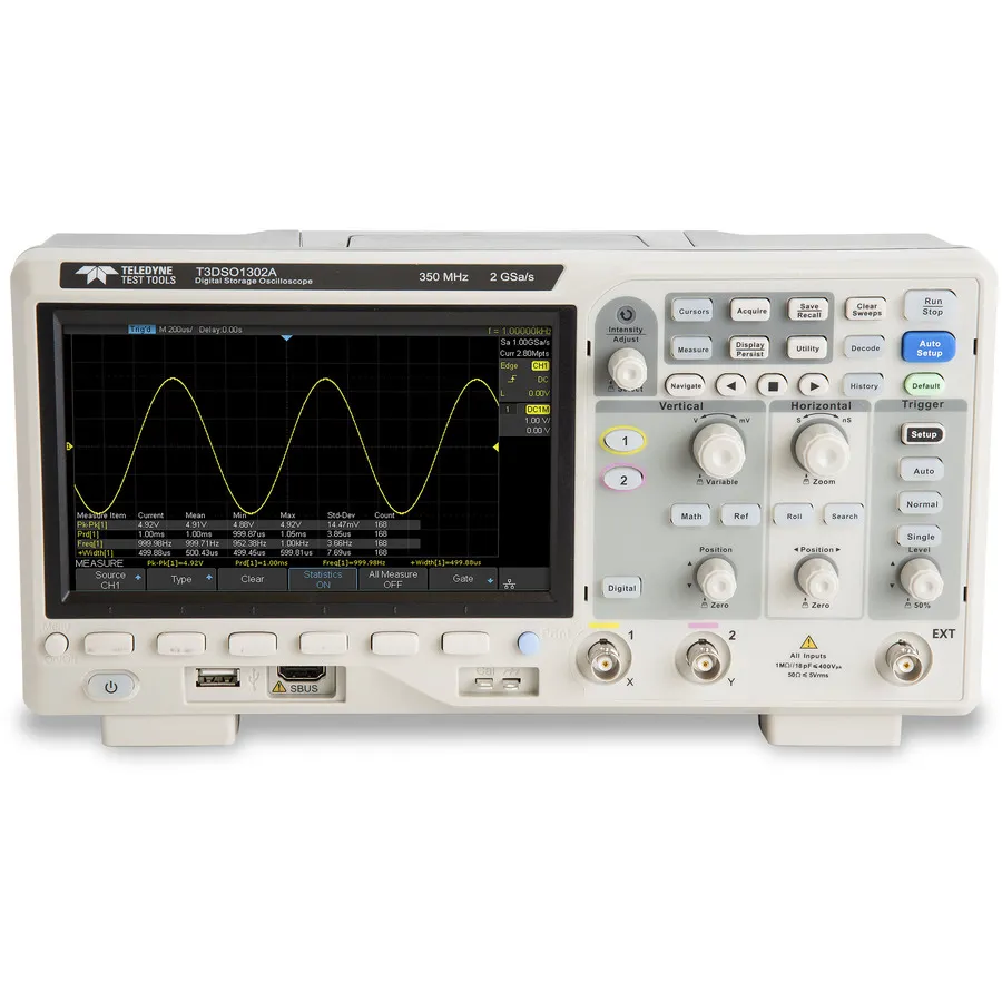 Oscilloscope numérique Teledyne LeCroy T3DSO1102