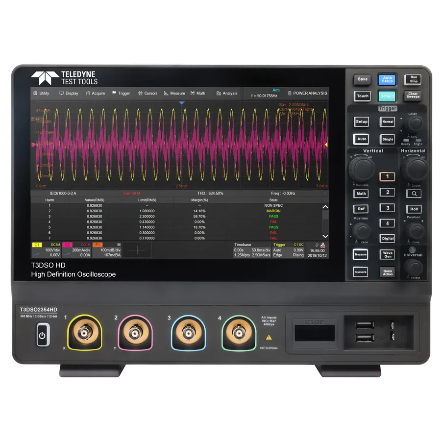 Oscilloscope numérique Teledyne LeCroy T3DSO2354HD